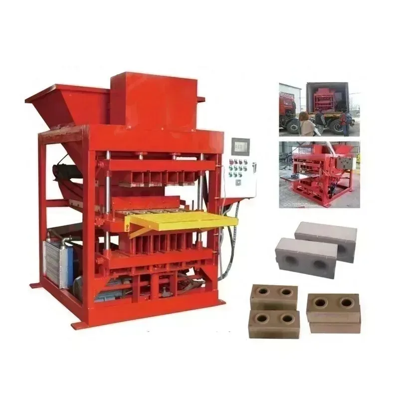 High Quality Egg Laying Cement Block Making Machine Concrete Brick Making Machinery