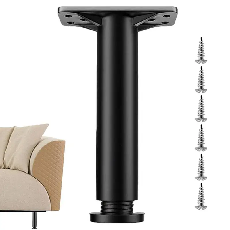 

Furniture Couch Legs Metal Furniture Couch Sofa Legs Adjustable Height Furniture Feet Replacement For Bed Boards Coffee Tables