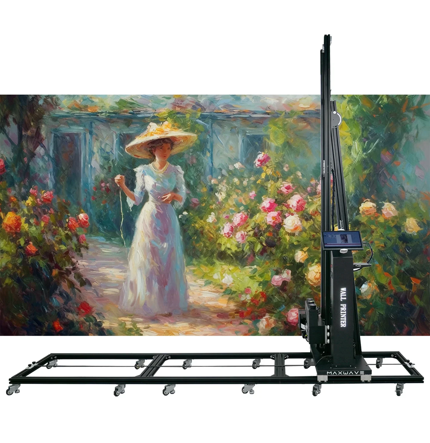 Different Than Vertical Wall Printer Machine 3D Wall Printer Sticker Mural Printing Machine Low maintenance Indoor Outdoor