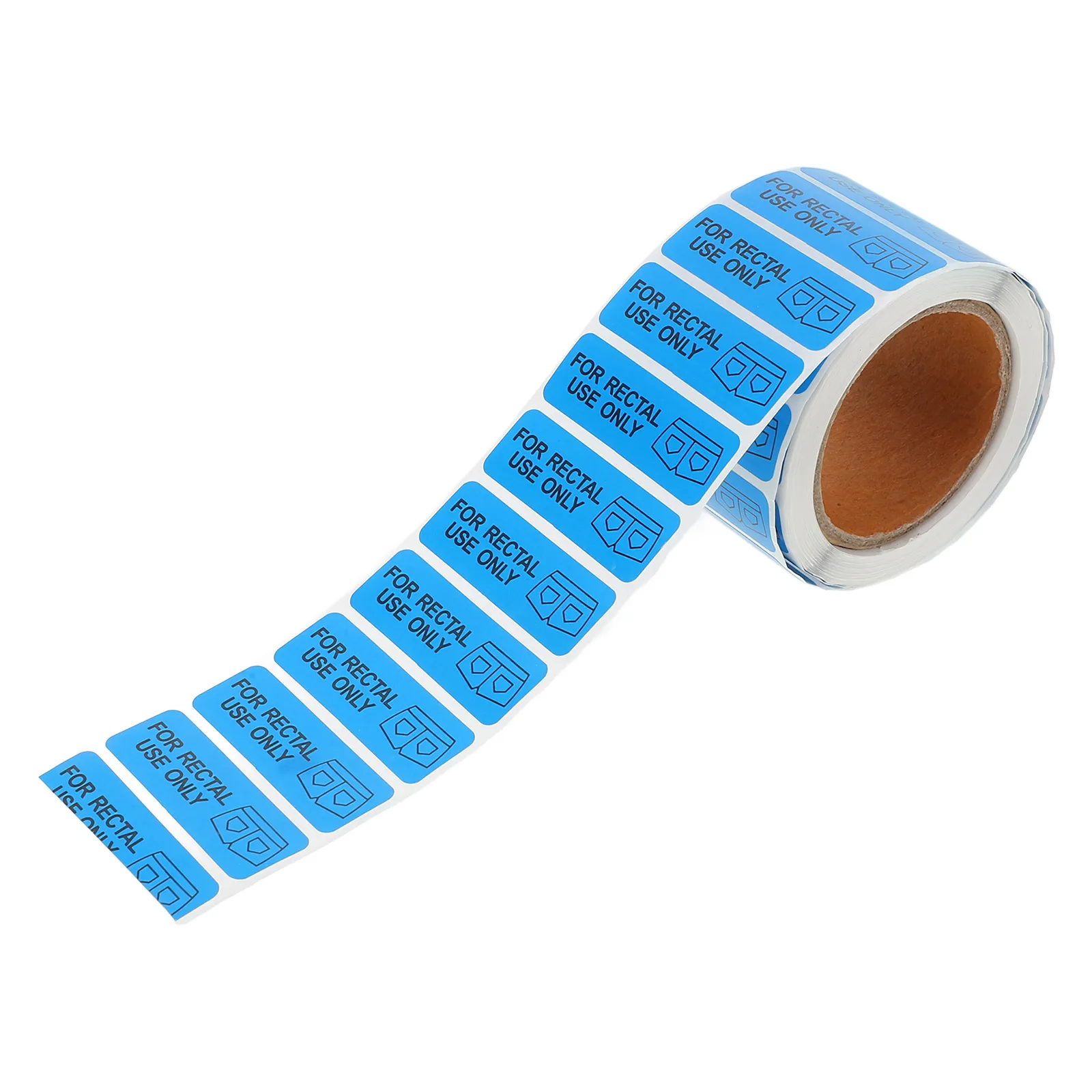 

500 Pcs Rectal Stickers 0 5x1 5 Inch Waterproof Fun Party Prank Labels for Halloween Notebook Laptop Door Wall Bottle Stickers