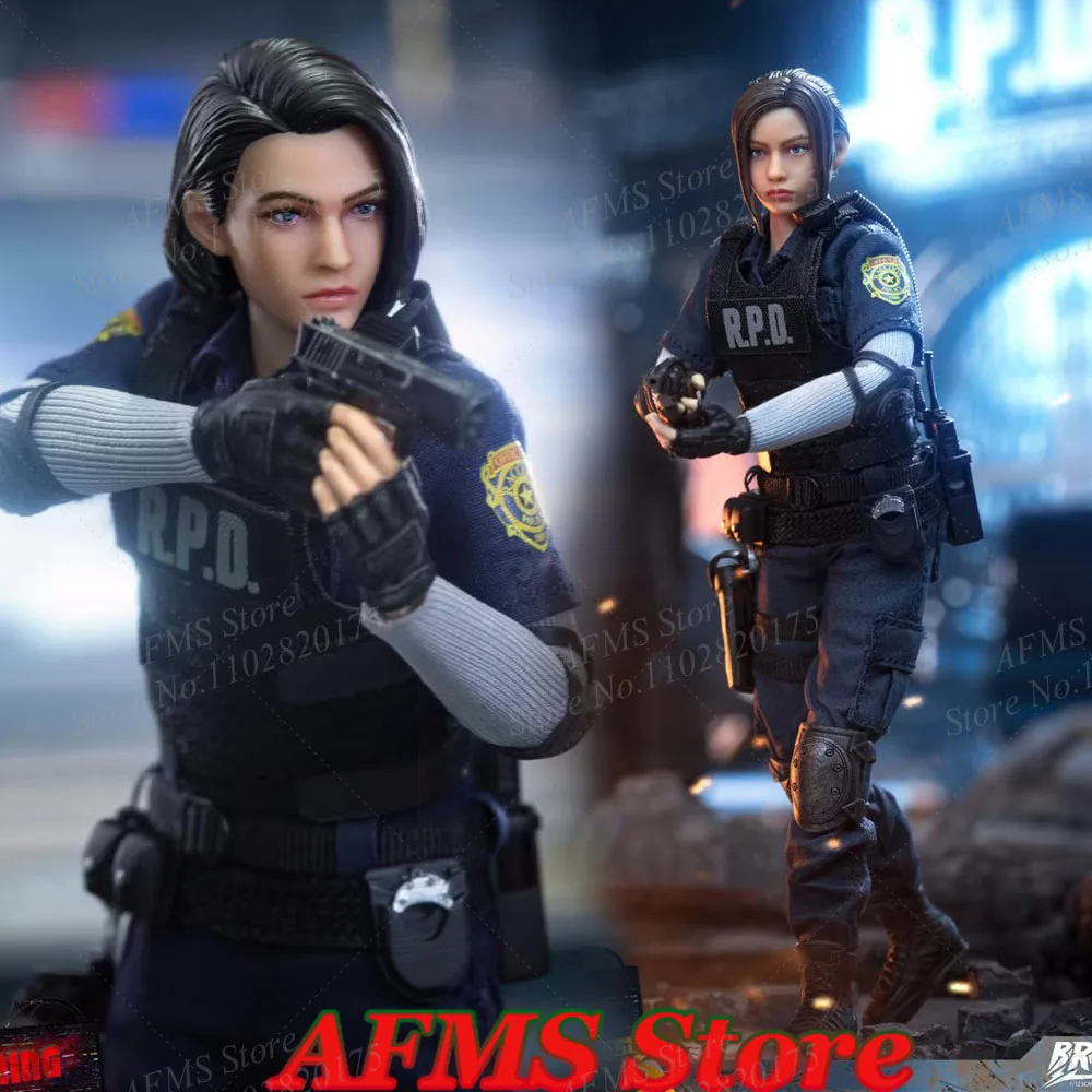 

BROTOYS LR006 1/12 Scale Collectible Figure Clay Neil Doomsday Crisis Rpd Police Officer Combat Suit Full Set 6" Women Soldier