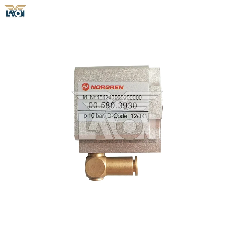 LAYON 00.580.3930 اسطوانة الهواء 2 قطعة لآلة الطباعة هايدلبرغ SM74/PM74 - استبدال المصنع الجديد OEM مع مجموعة الأختام