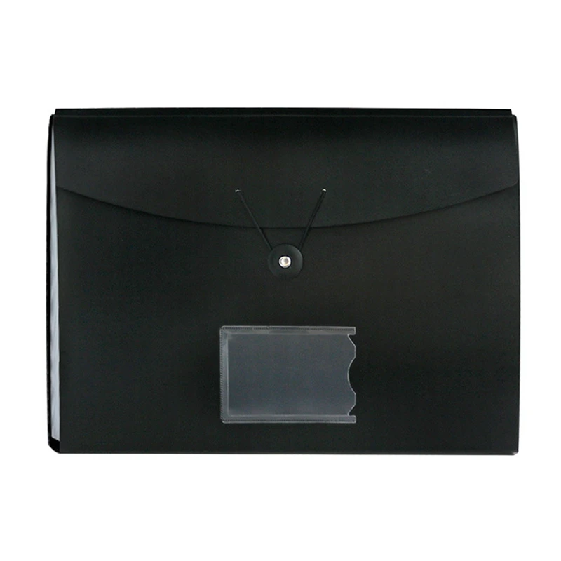 Accordian File Organizer Pocket Expanding File Folder Plastic Expandable File Folder