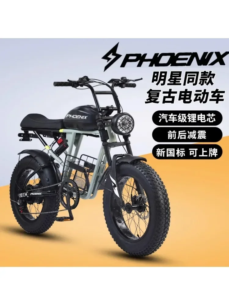 Off-Road Vehicle Variable Speed Mountain Snow Self-Propelled Wide Tire Boost Battery Electric Vehicle