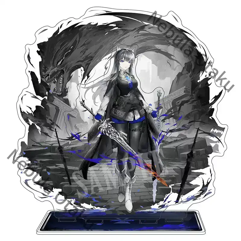 Arknights Texas The Omertosa Standing Sign Game Related Products Garage Kits Colleagues Series Ambitus Delicacy Gift Cosplay