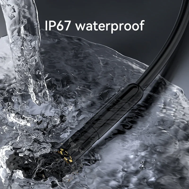 FUERS 10/20/30 متر كاميرا المنظار عدسة واحدة/مزدوجة 1080P كاميرا ثعبان شبه صلبة كابل الصرف الصحي بطارية 2600 مللي أمبير في الساعة لخط الأنابيب