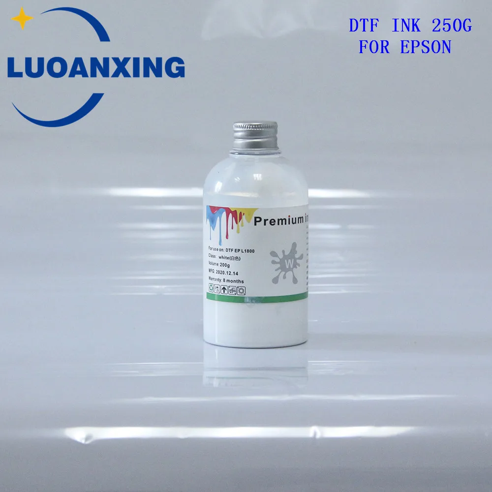 250ML DTF Ink Direct to Transfer Film Ink For DTF PET Film Printing For Epson DX5 DX7 5113 4720 I3200 1390 1430 P400 F2000 F2100