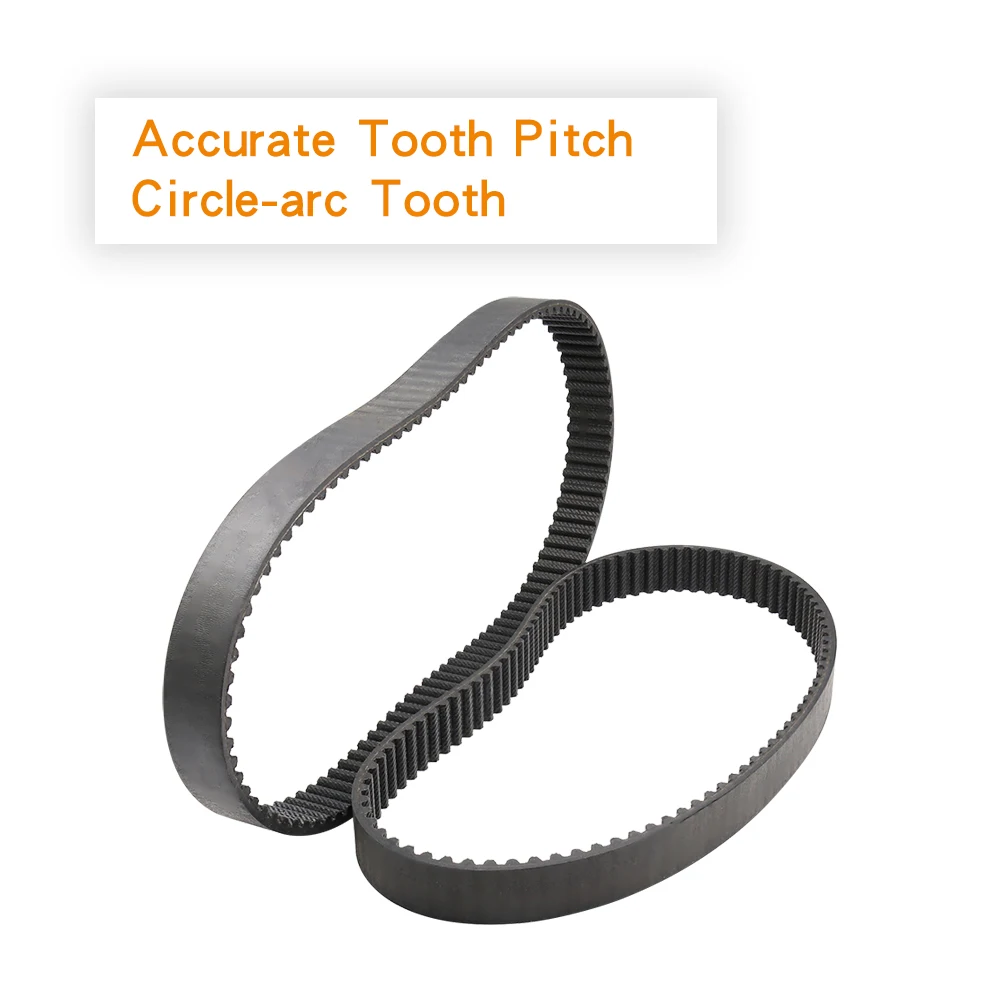 Pulley Belt S5M-940/945/950/960/965/975/980/1000/1025/1040/1045 Transmission Belts Width 10/15/20/25/30 mm For 5M Alloy Pulley