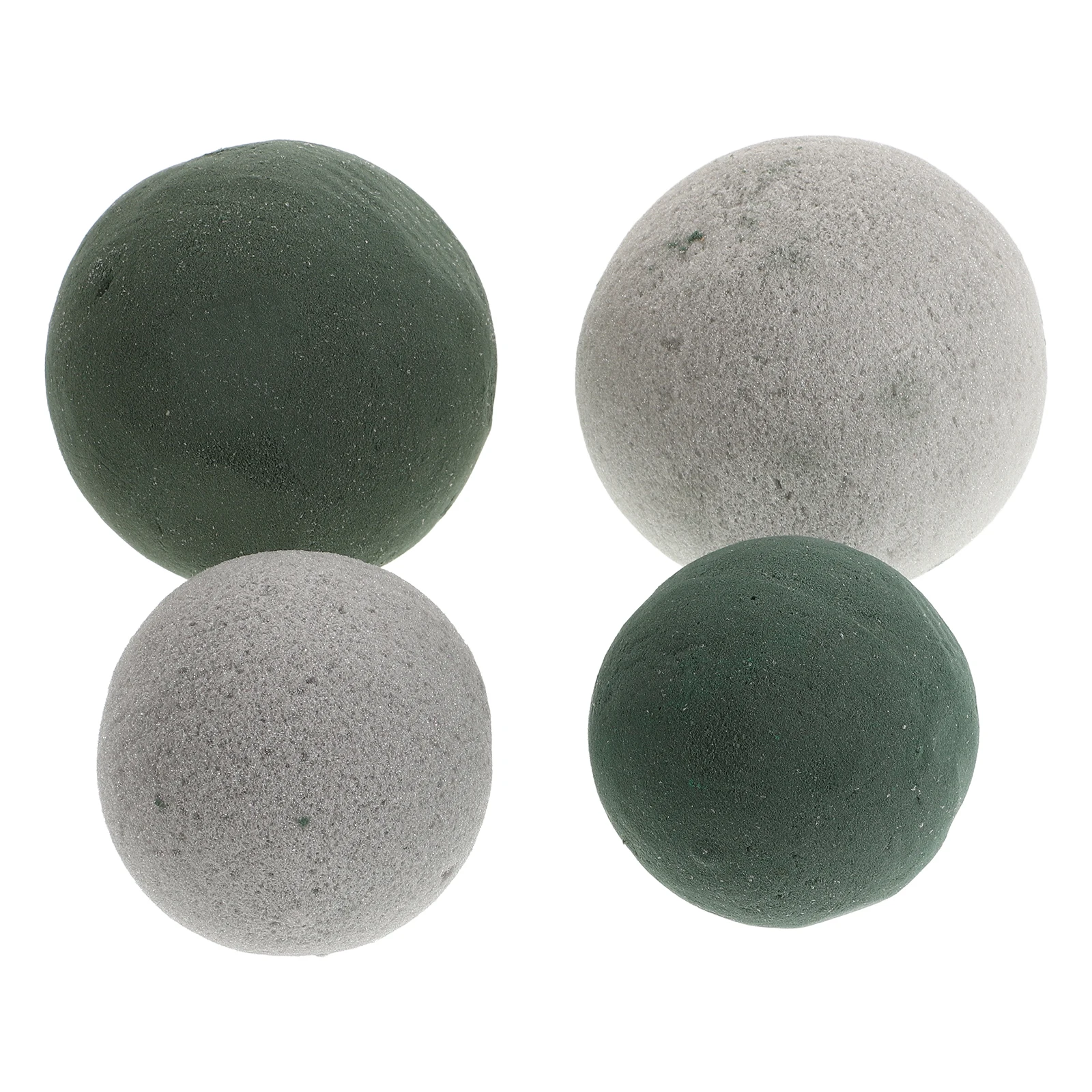 

4 Pcs Spherical Simulated Flowers Phenolic Resin Dry Foam for Artificial Half Ball