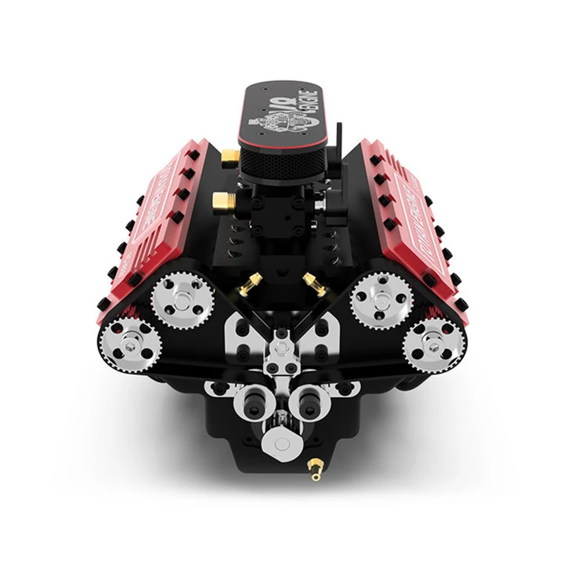 28cc Toyan V8 Methanol engine Model FS-V800 RC 4-stroke Miniature Eight-cylinder Water Cooling Kit