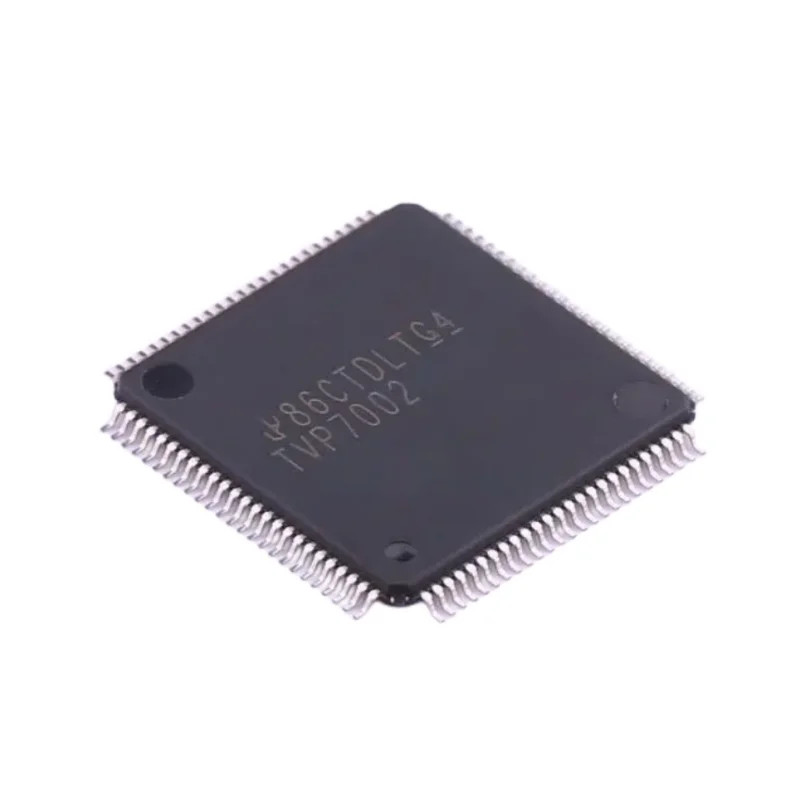 2-10Pcs 100% New Free Shipping TVP7002PZPR TVP7002PZP TVP7002  HTQFP-100 Original Chips Ic