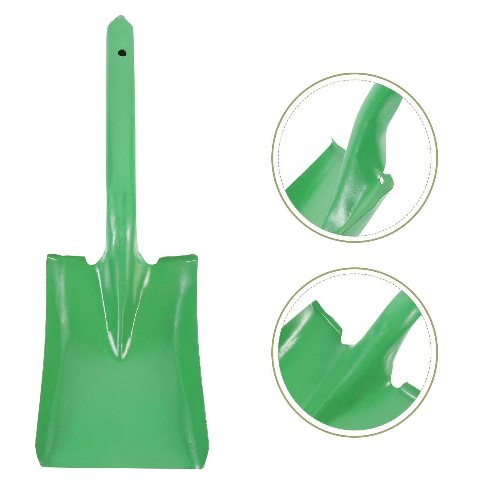 

Sturdy Iron Gardening Shovel Soil Scoop Small Transplanting For Family Balcony Planting Durable Metal Soil Digging Shovel