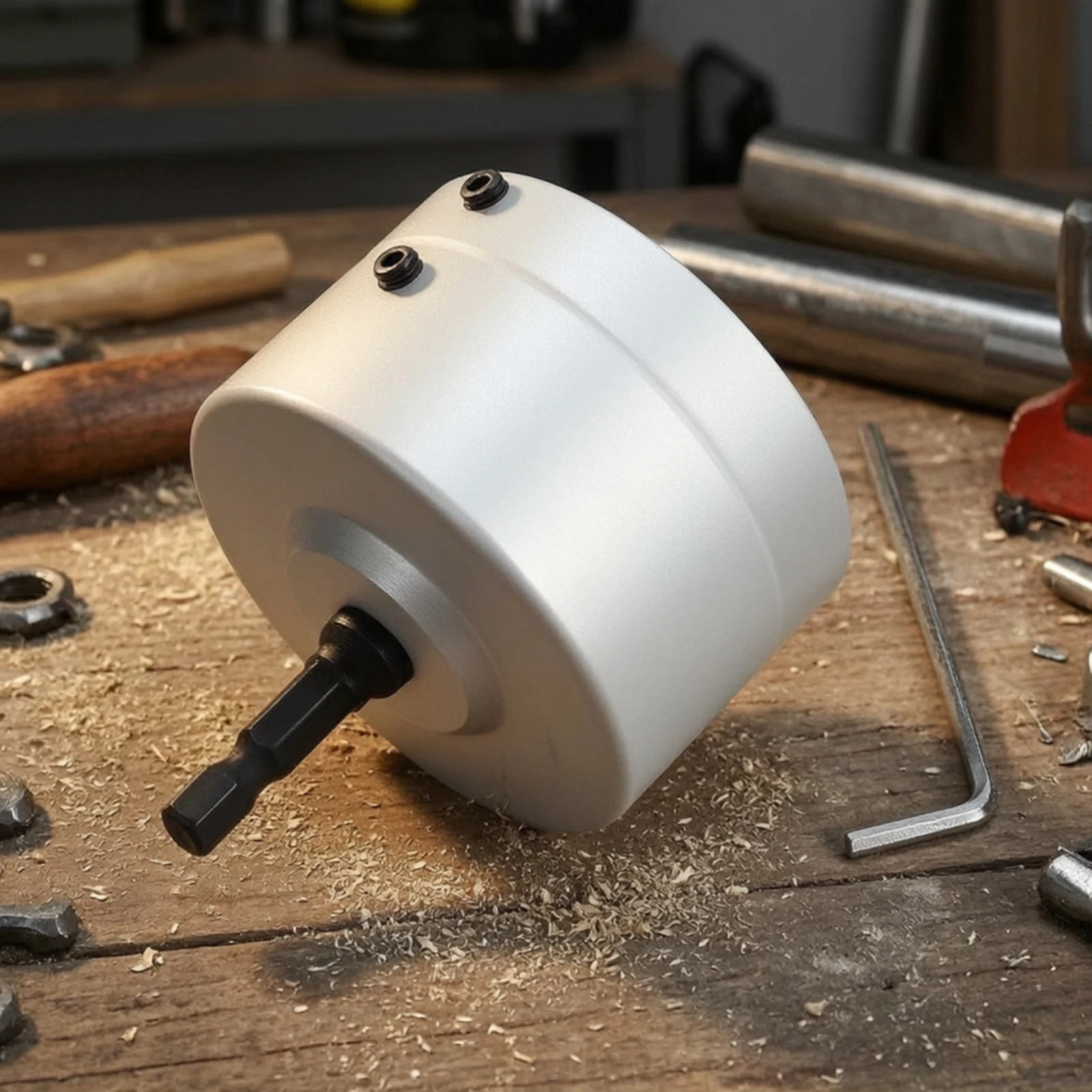 Drill-Mounted Pipe Chamfering Tool Corrosion-Resistant Pipe Deburring Tool with Hex Shank Inner-Outer Reamer Rustproof