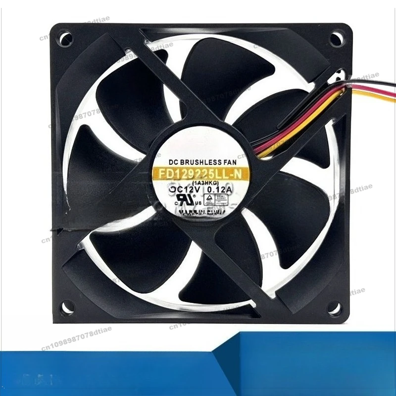 

New NAS Fan Host Fan FD129225LL-N 12V Suitable for 2 4 Disc Positions