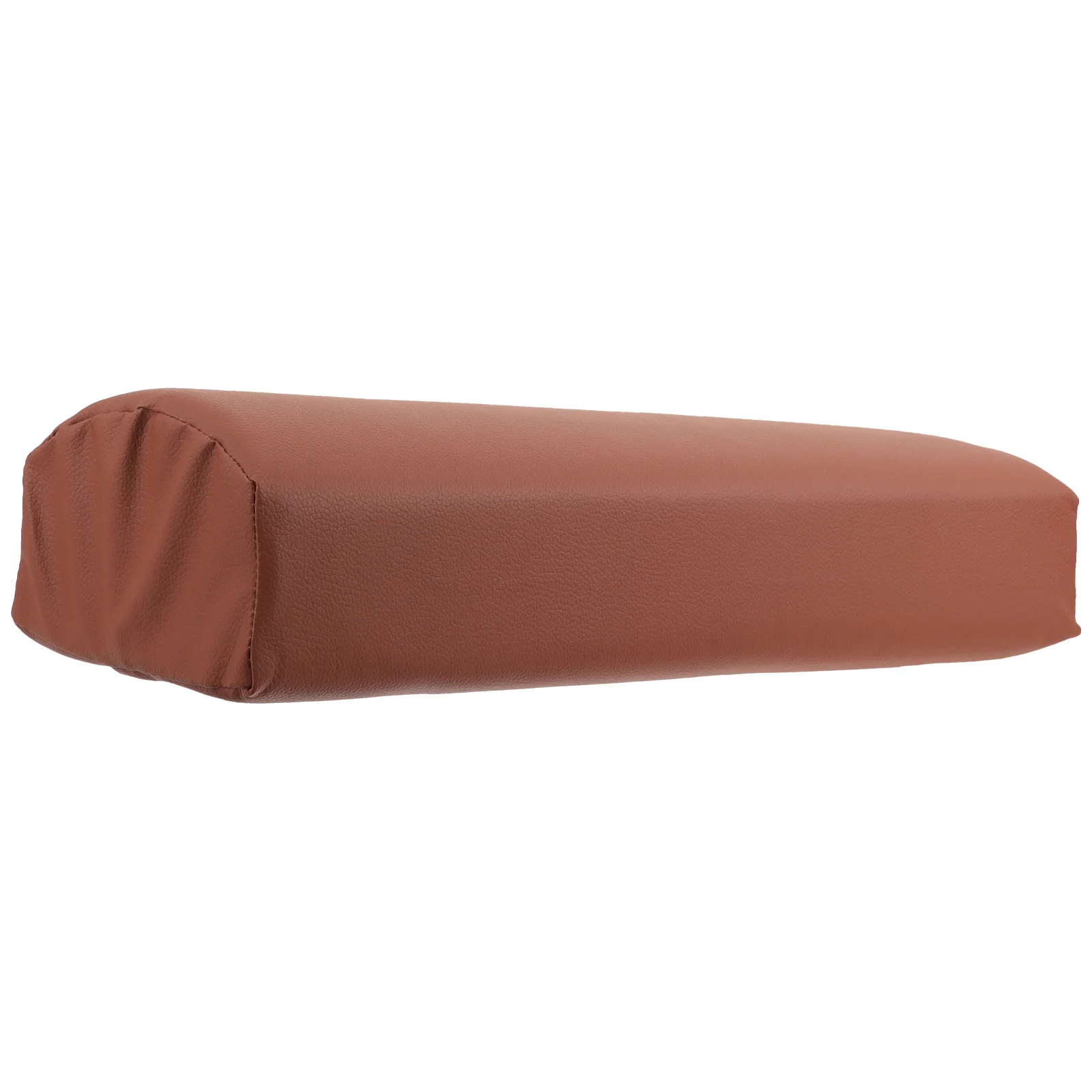

Travel Semi-circular Leg Pad Knee Bed Support Cushion Pads Brown Pillow for Side Sleeping Office