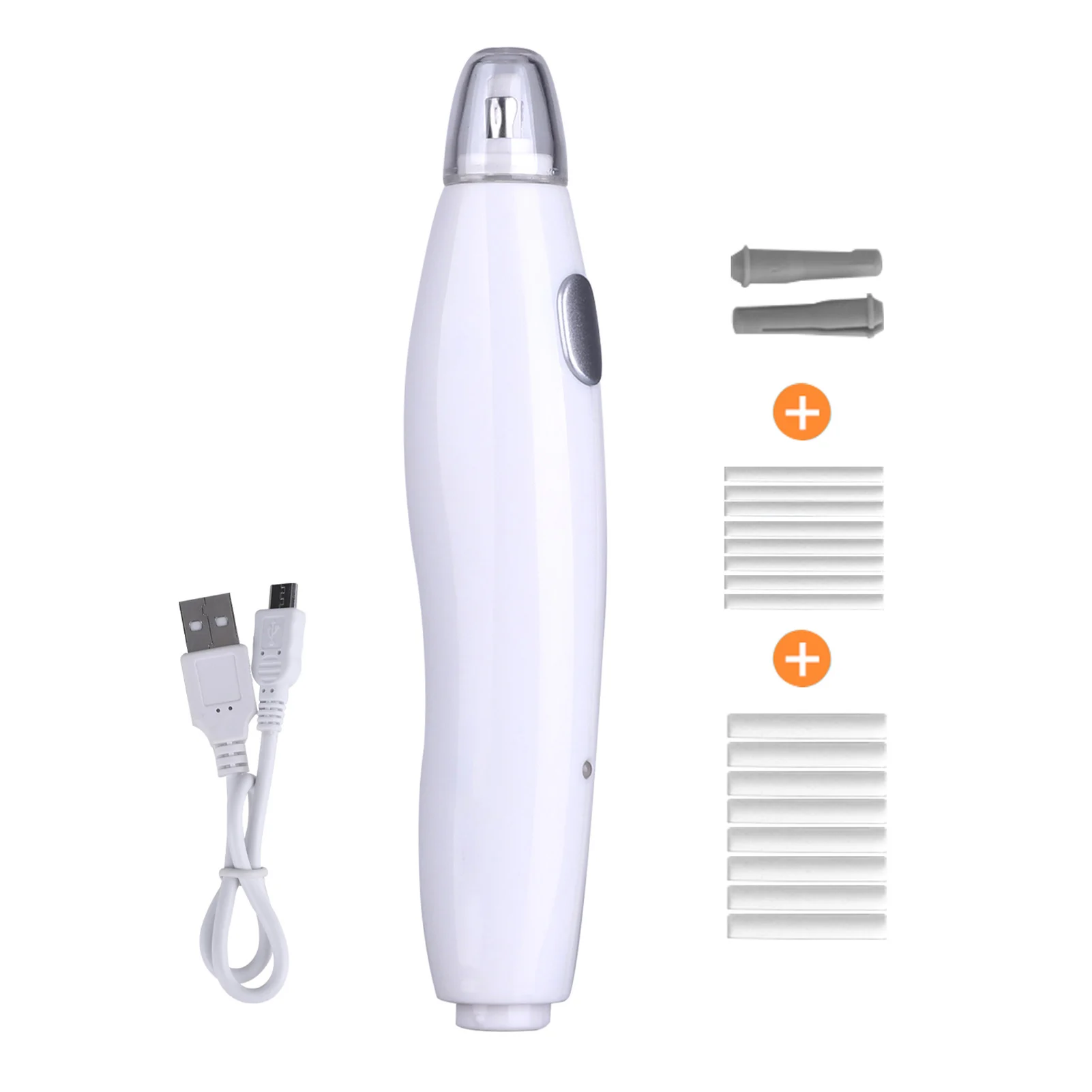 【New】Electric Eraser Kit with 16 Eraser Refills Rechargeable Pencil Eraser One-button Control Stationery  for School