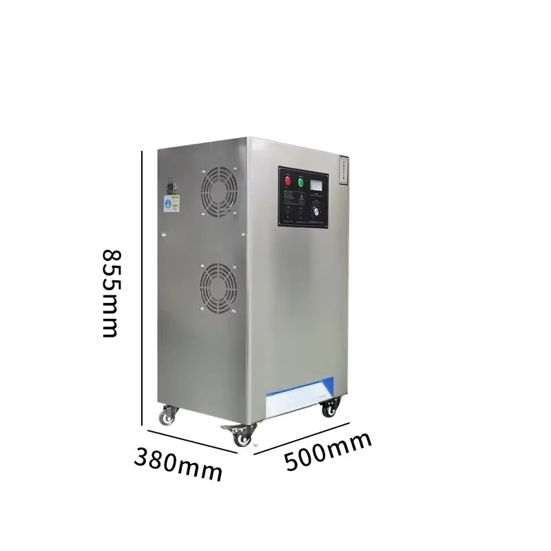 SQ-30g/H Industrial Ozone Generator Machine for Water Treatment Air Purification Swimming Pool and Aquaculture