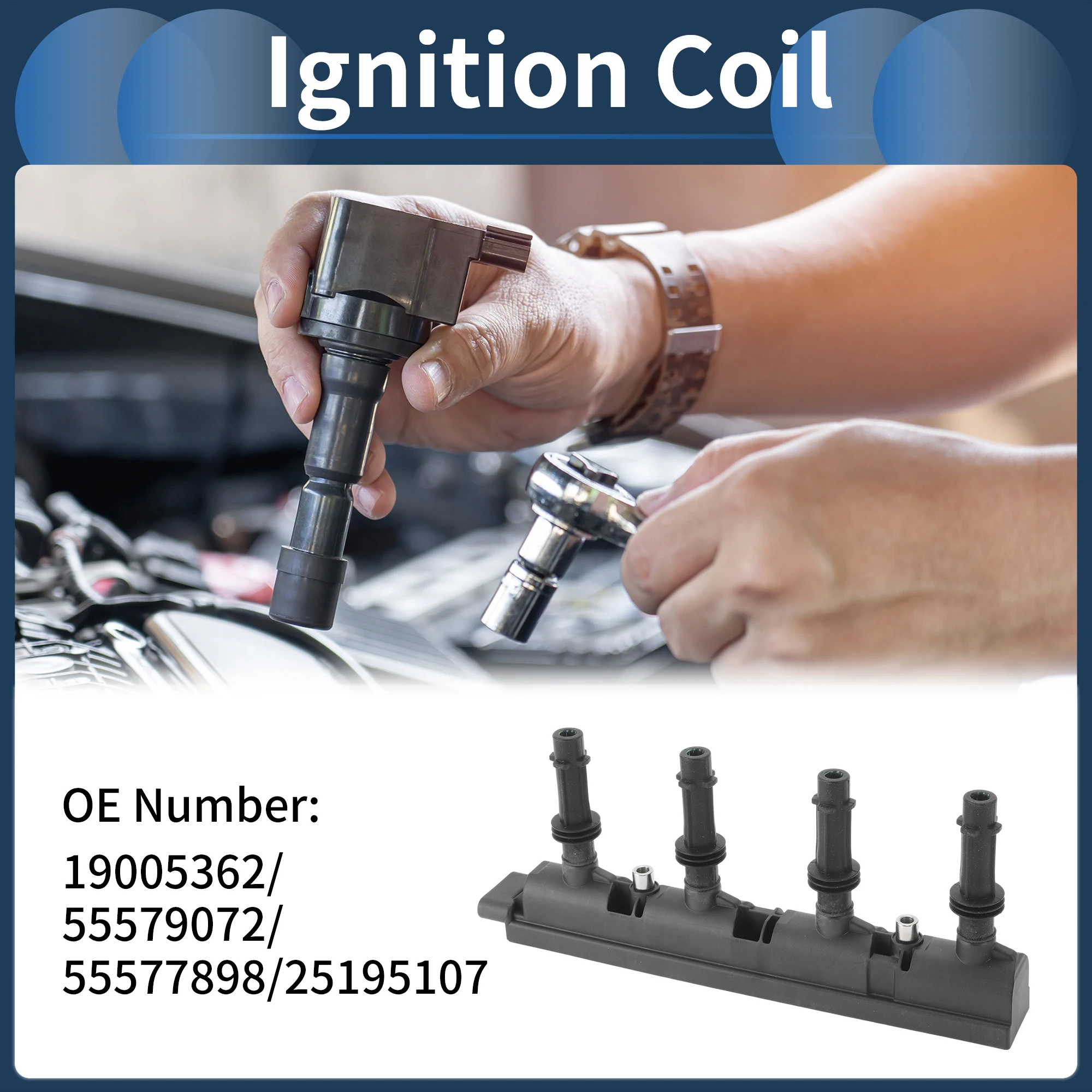 

Комплект катушек зажигания UXCELL No 19005362 для Buick Encore 2013-2021 1,4 л