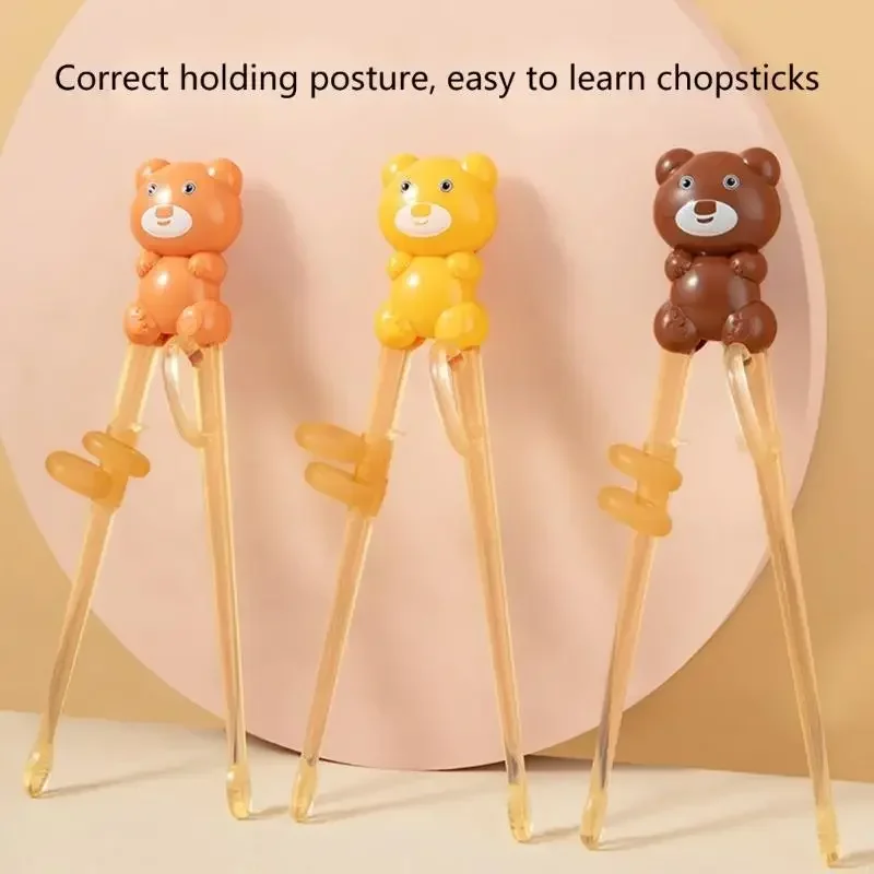 

Безопасные палочки для еды, детские палочки для еды, развивающие палочки для еды, пара для детей от 3 лет и старше для домашнего или школы, 15UB