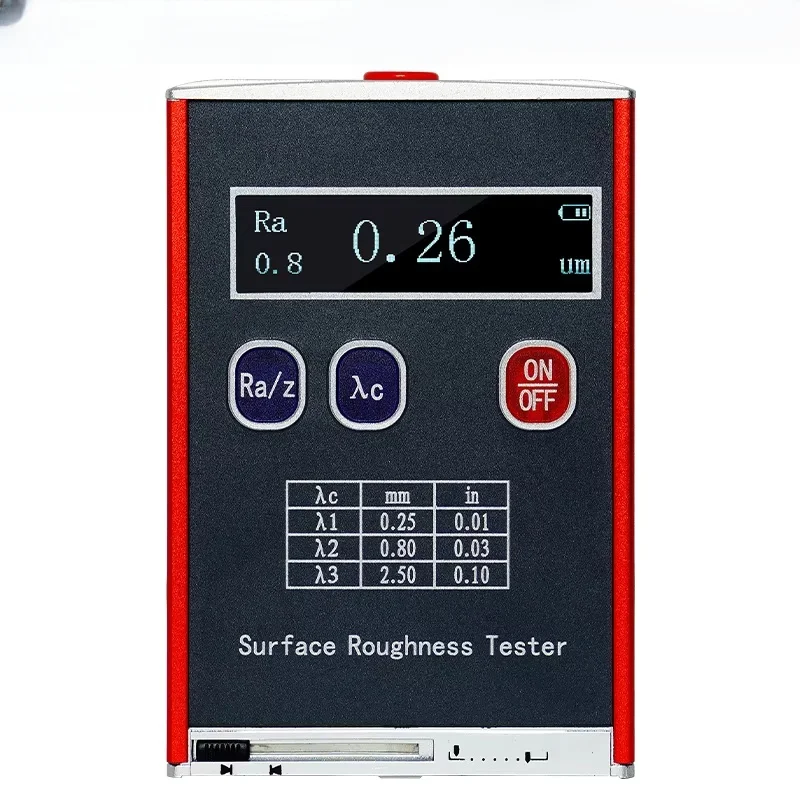 

TR100 High Precision Portable Smoothness Tester Handheld Metal Surface Roughness Measuring Electronic Instrument Battery 1 Year