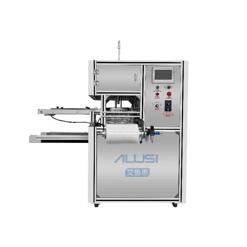Automatic Transparent PE Film Soap Packaging Machine Heat Shrink Round Hotel Laundry for Soap Stretch Wrapping Equipment