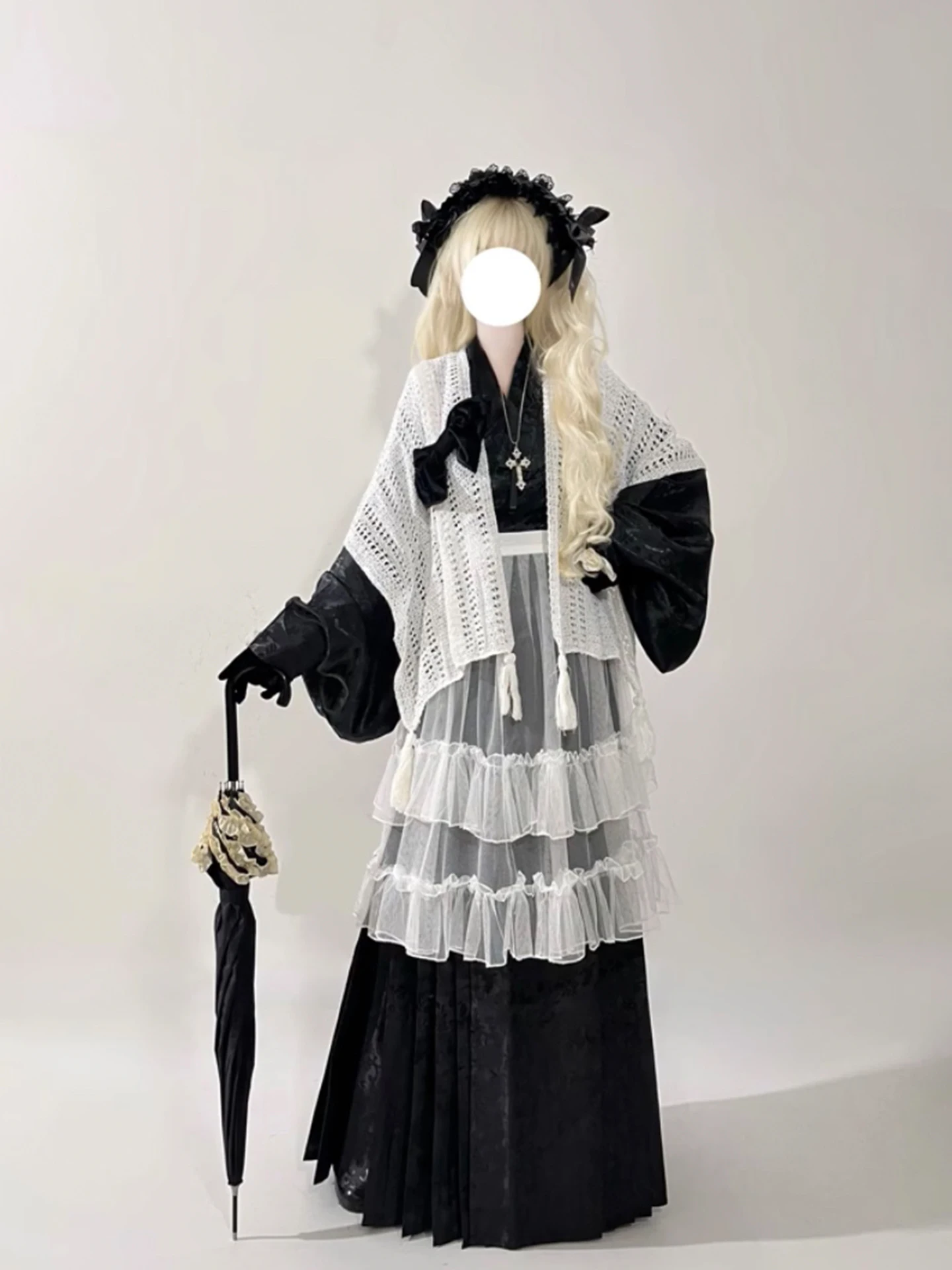 lolita-ming-dynasty-hanfu-set-with-covering-skirt-traditional-chinese-clothing-women's-fashion