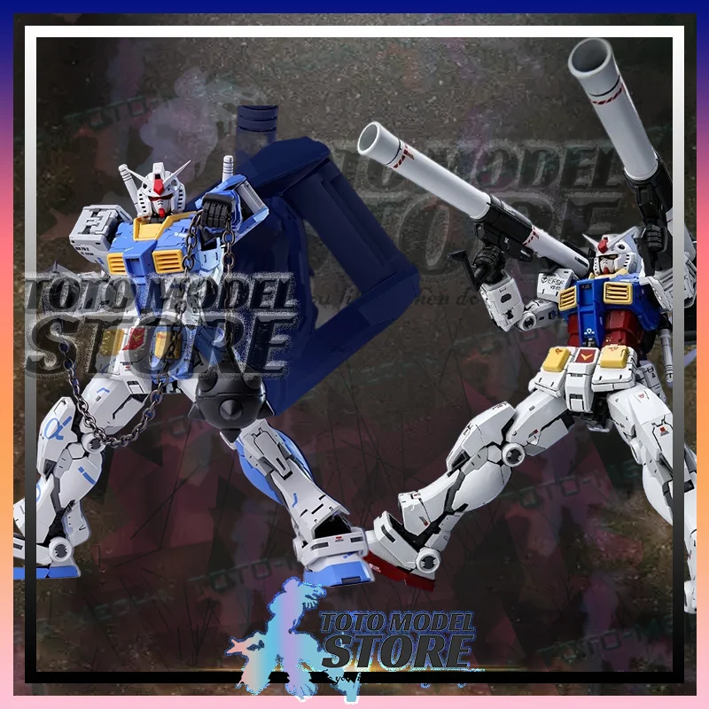 

[IN-STOCK]Fat Cat Mg 1/100 Rx-78-2.0 (Rgu Type) Scale Special RG 1/144 2.0 Enlarged Version Assembly Model Kit Toy Gift