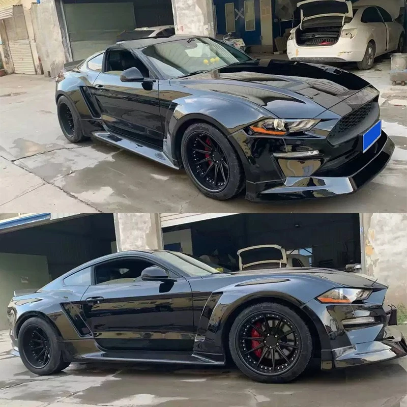 Modified wide-body small surrounding front lip tail wheel eyebrow side skirt accessories