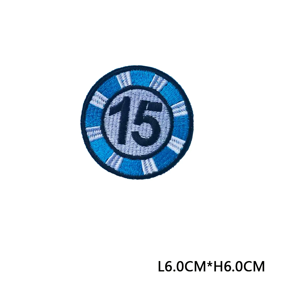 Emblem Clothing Accessories Badge Sticker Embroidered Embroidery Sticker Iron-on Patches