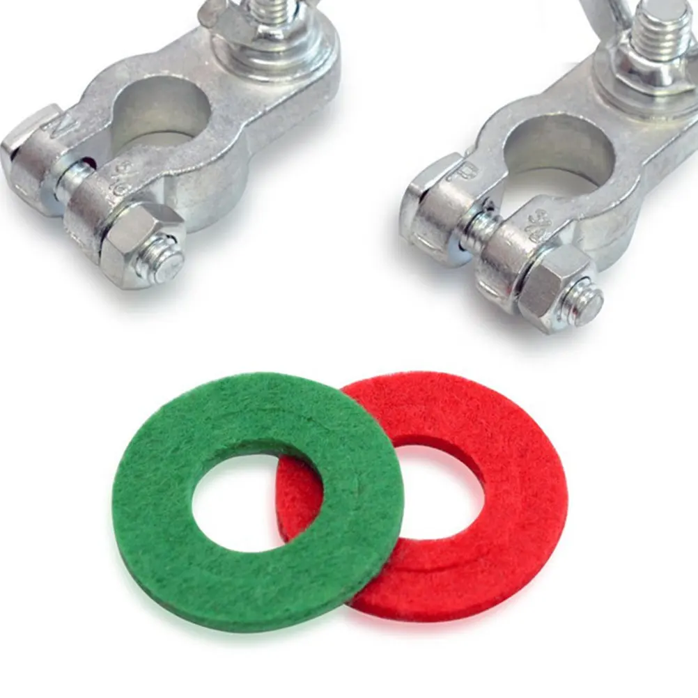 

1 Pair Durable Automobile Terminal Connector Clamp Replacement For Car Truck Corrosion Resistant Brass Positive Negative