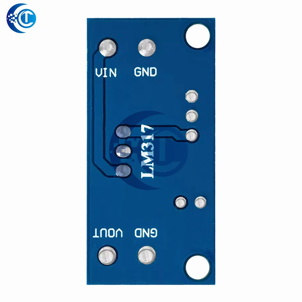 LM317 DC-DC Step-Down Converter Module (1~10PCS): Adjustable 4.5~40V Input to 1.2~37V Output LM317 Adjustable Step-Down Module (