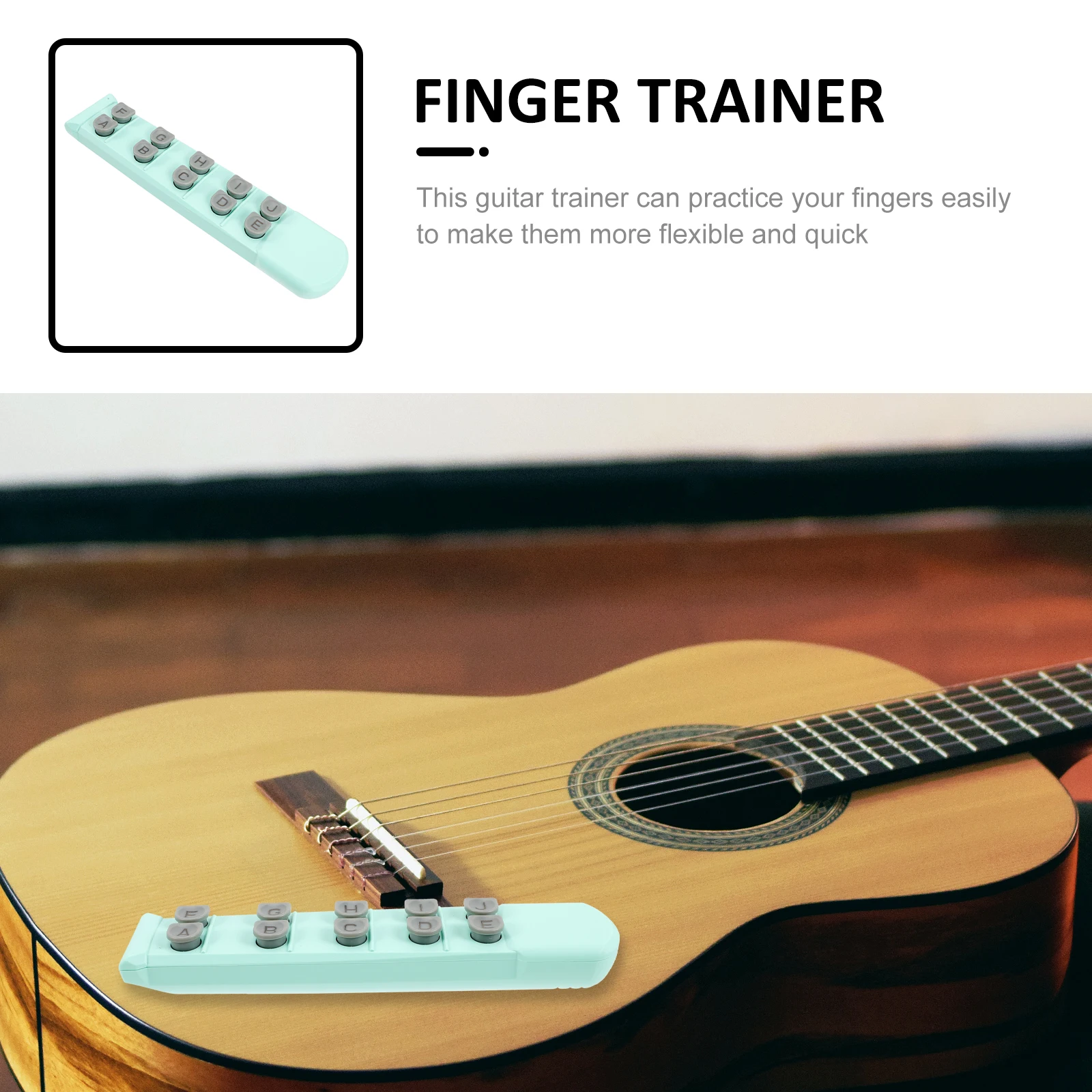 

Trainer Guitar Left Hand Musical Instrument Practice Abs Beginner Supplies