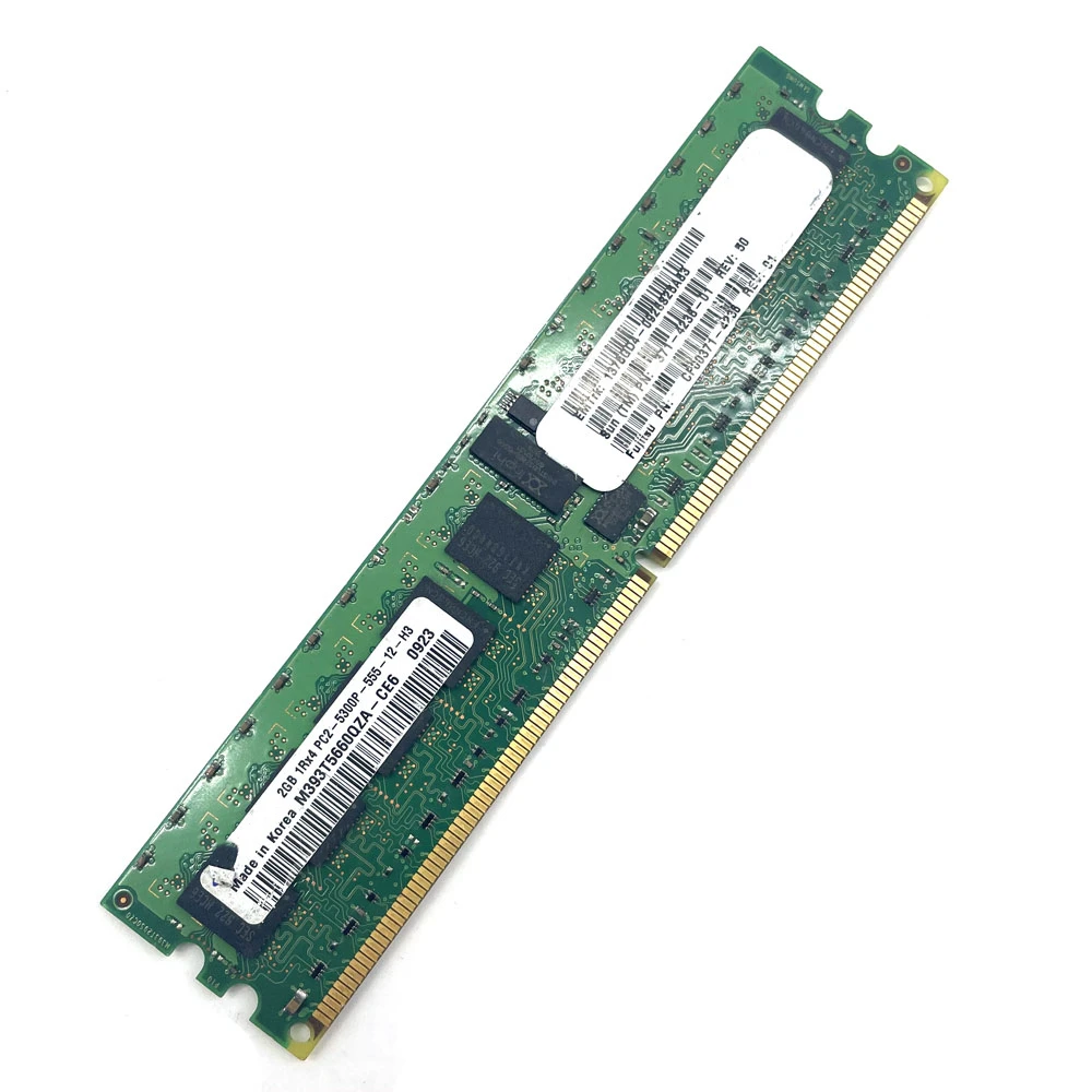 Desktop Computer Memory DDR2 PC2-5300P Fits For Samsung 2GB 1R*4