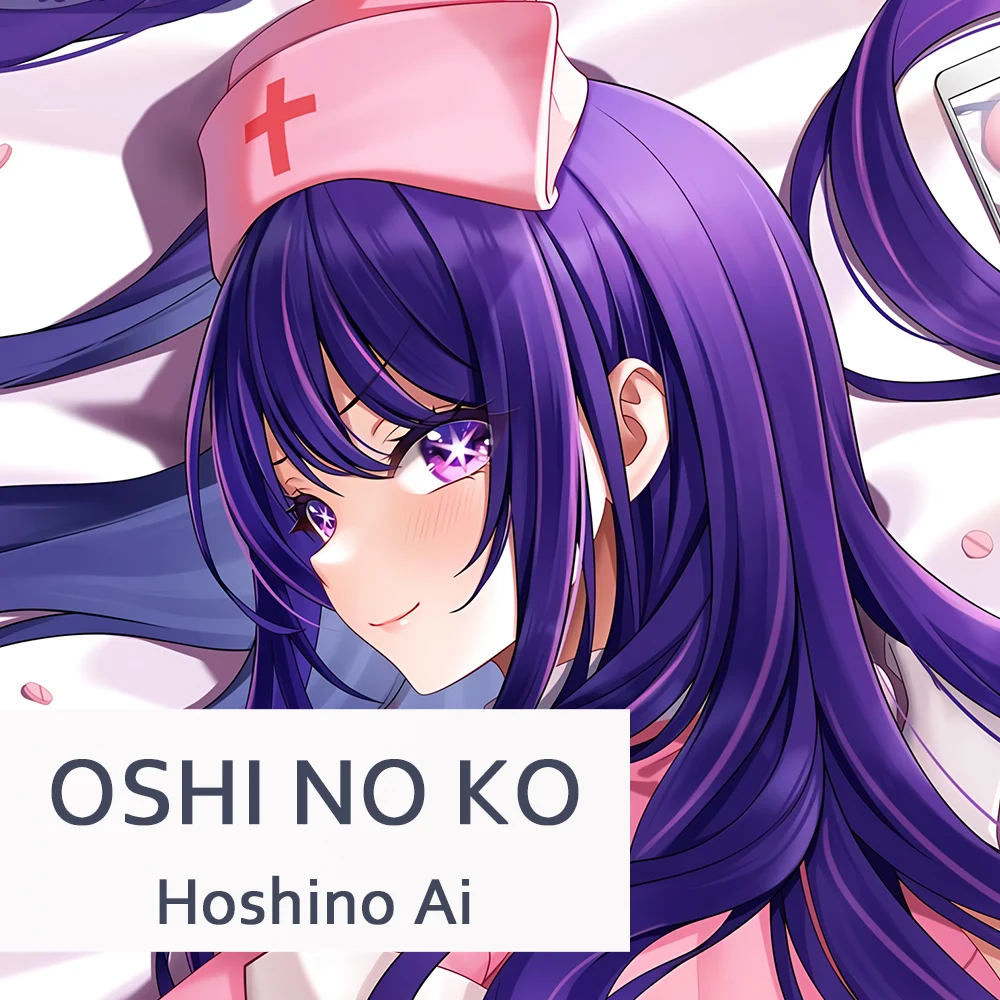 

Dakimakura OSHI NO KO Hoshino Ai Full Body Pillow Case Anime Otaku Pillowcase Game Throw Cushion Cover