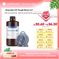 ANYCUBIC Flexible Tough Resin 2.0 405nm UV Resin High Toughness High Rigidity 3D Printer Printing Materials For Photon Mono