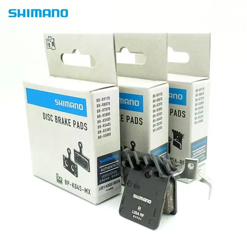 

Смола Shimano L05A для шоссейных велосипедов обеспечивает бесшумную работу и эффективное охлаждение дисковых тормозов.