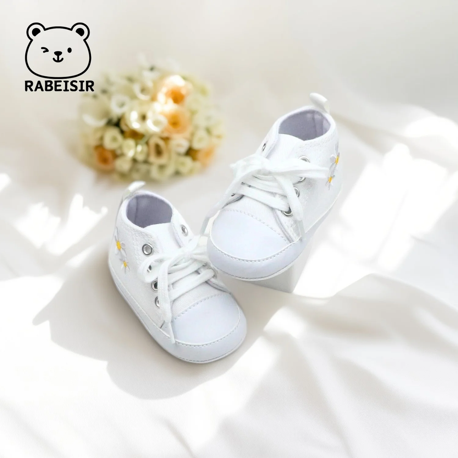 

Детская обувь, парусиновая обувь, детская обувь, белые туфли для детей 0-6-12-18 месяцев, мягкая подошва, удобная, нескользящая, дышащая