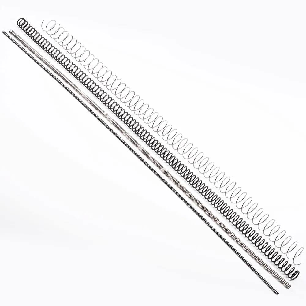 Flash Sale Compressed Spring Wire Diameter 0.3-1.0mm, Outer Diameter 2mm-16mm, Length 100mm Release Spring Return Spring 1 Pcs