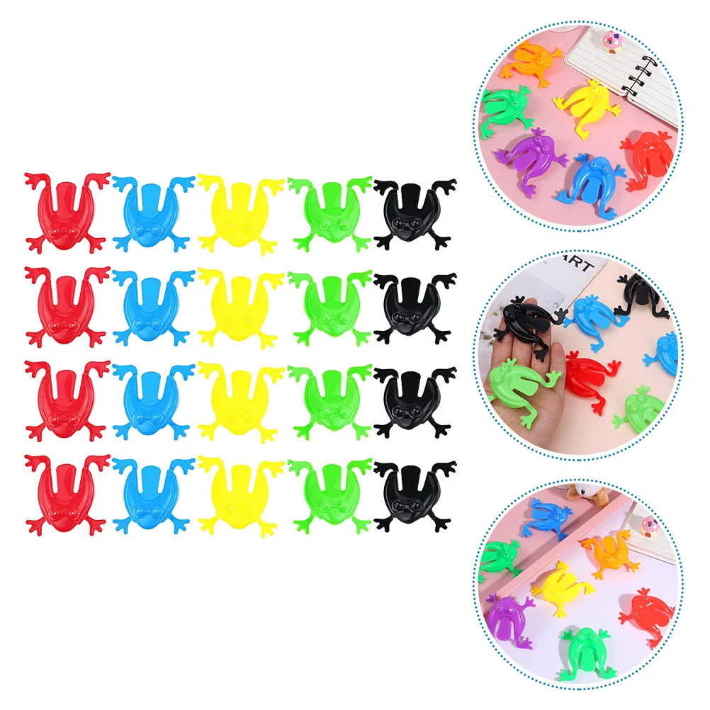 

100 Pcs Toy Child Toddler Frogs Bouncing Toys Funny 550X540X200CM Plastic Children Educational