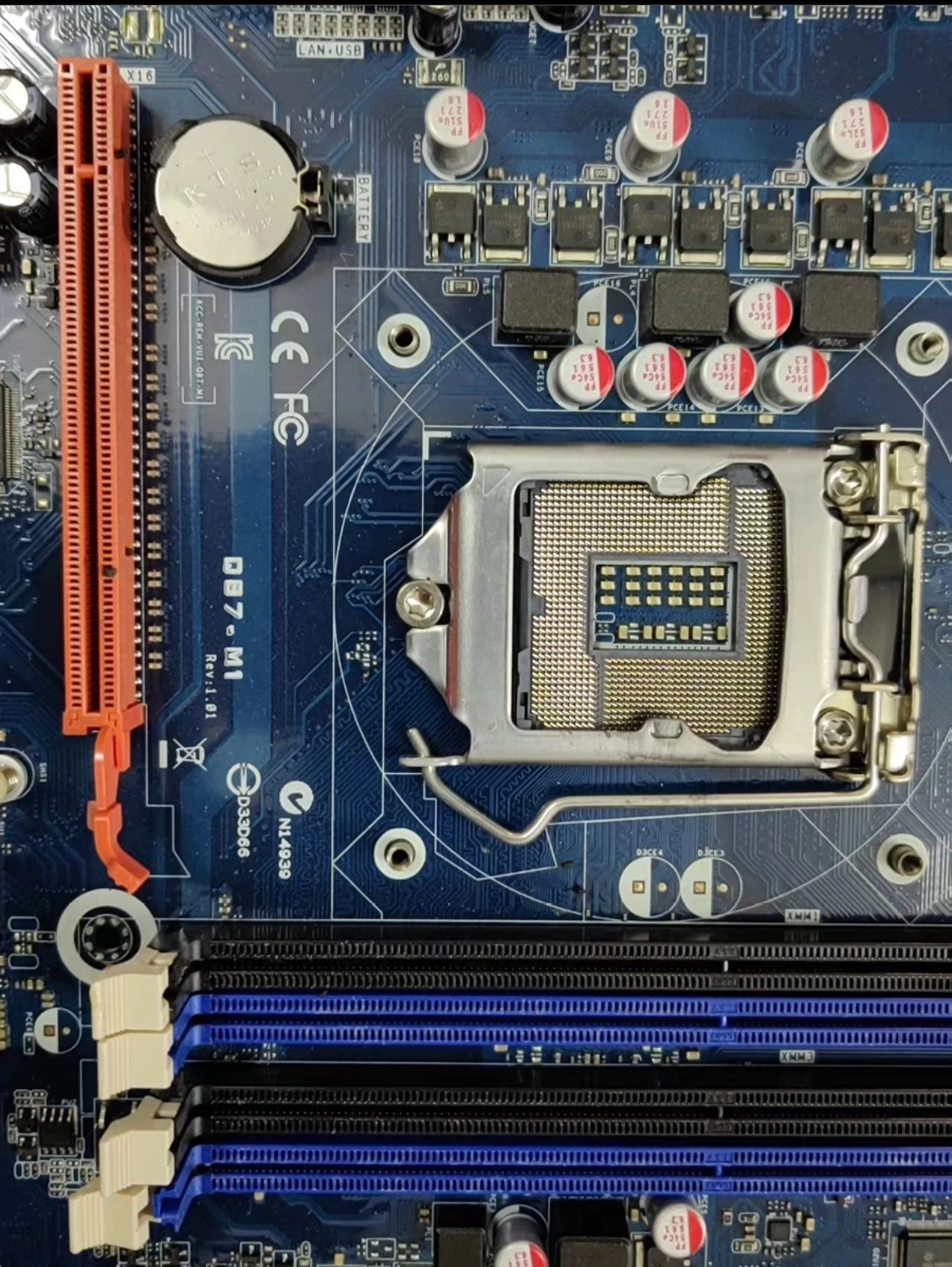 For Tsinghua Tongfang Q87-M1 main board Q87-M2 1150 pin Heshuo desktop, with dp hdmi port  (store code: 0600)
