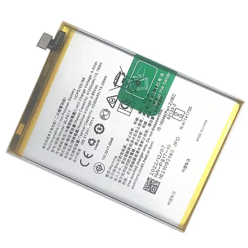 For OPPO A15 A15S A12 A35 cell phone battery built-in PEFM00, original battery replacement repair parts, free tools