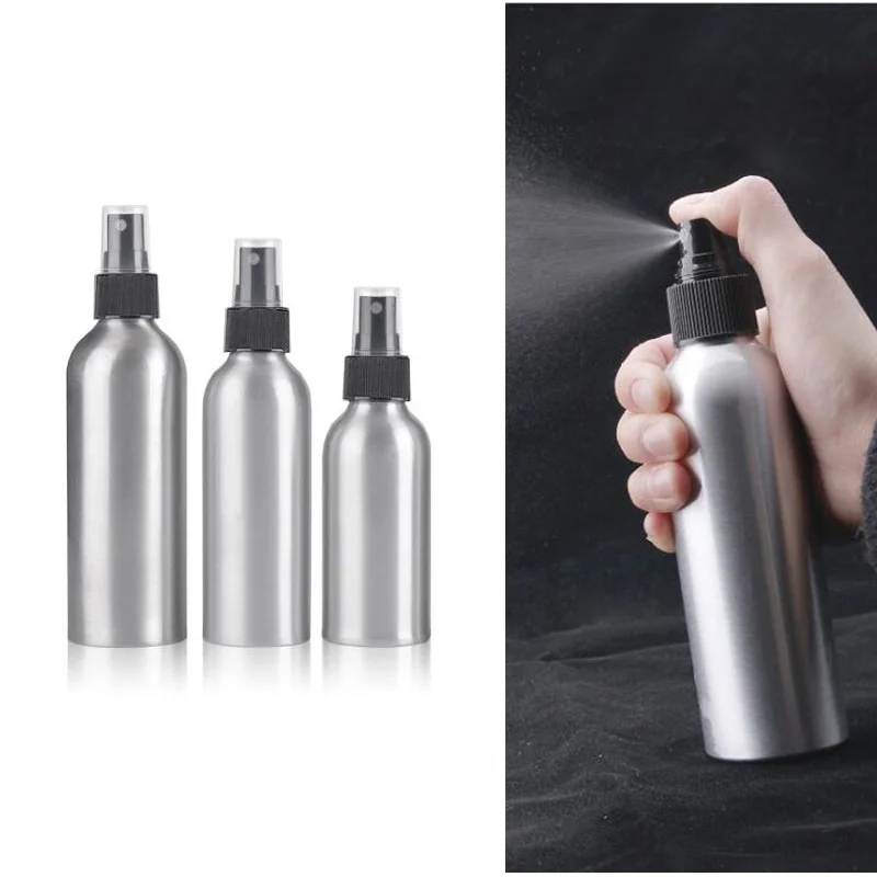 Aluminum Spray Bottle High Quality Corrosion Resistant Portable Mini Perfume Bottles Empty Refillable Cosmetic Sprayer Atomizer