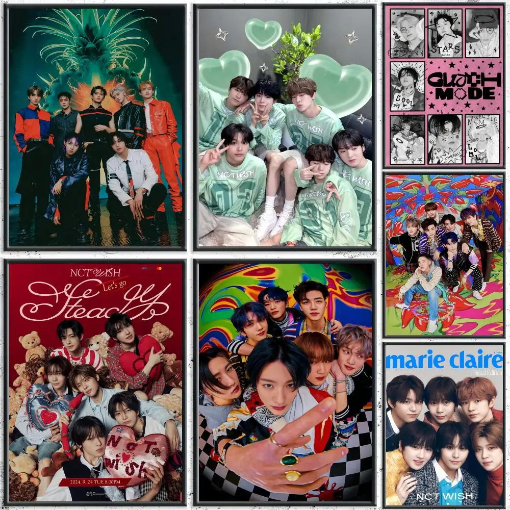 band N-NCT Poster HD Waterproof Self-Adhesive Wall Art – Multi-Scene Use, Top Gift Pick