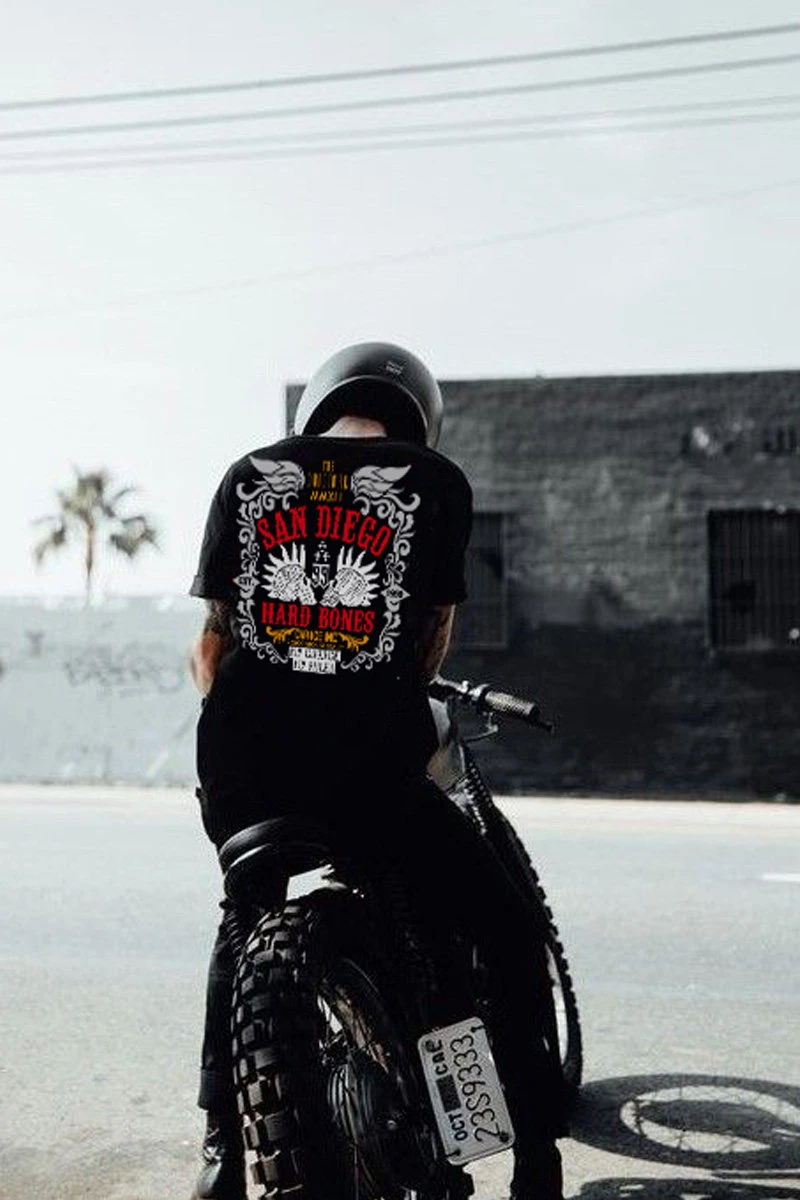 2026 Europe and The United States Wind Gothic Dark Retro Graffiti Letters Cotton Short-sleeved T-shirt Hip Hop Brand Lazy Wind