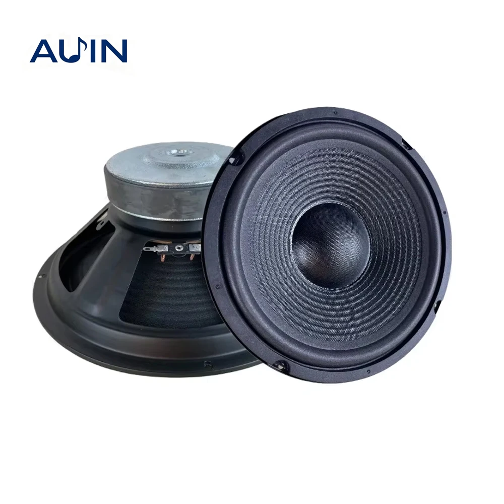 AUIN 1Pcs 5/6/6.5/8/10 Inch Subwoofer Bass Speakers 4 Ohm 20-80W Audio Speaker Woofer Loudspeaker DIY For Home Theater