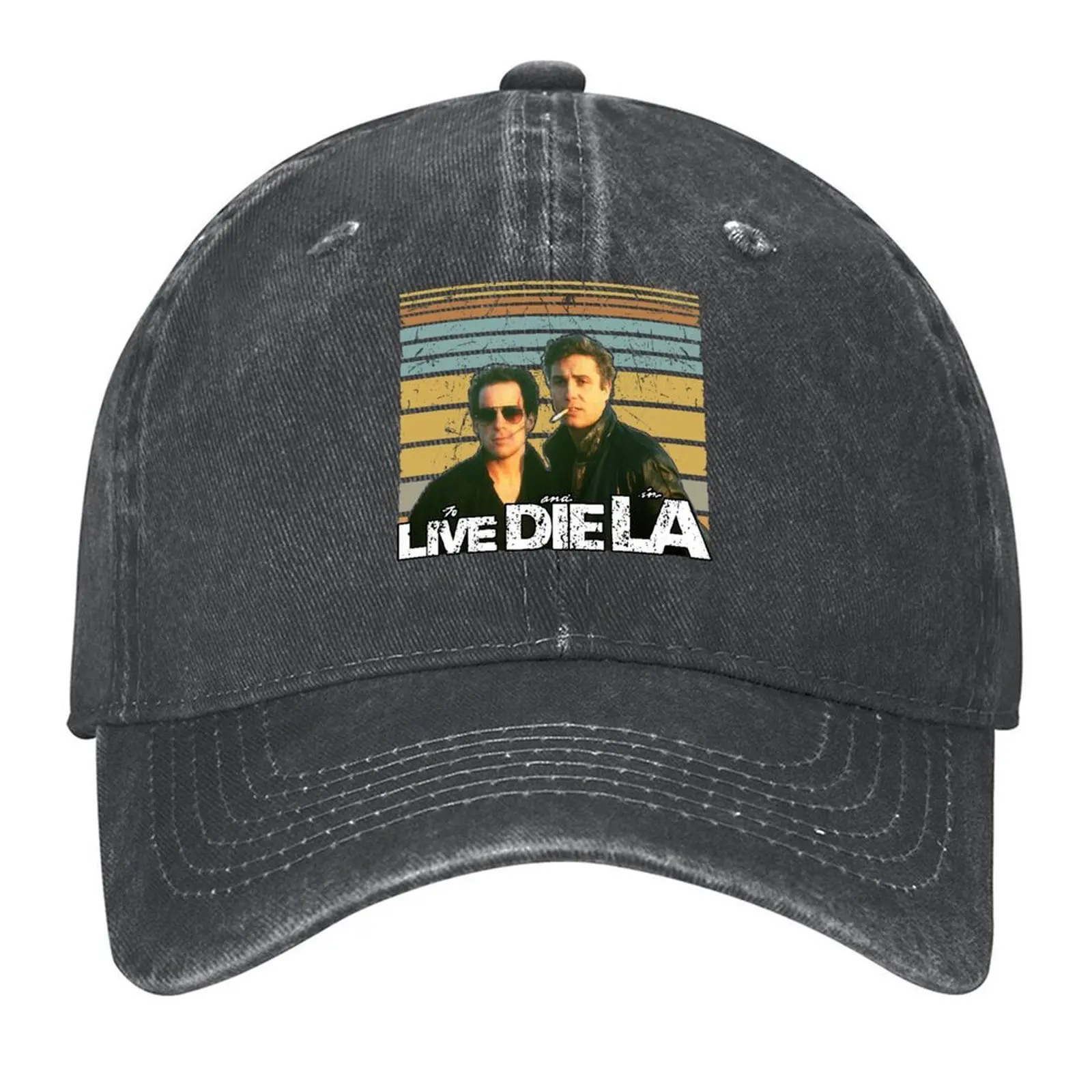 

To Live and Die in L.A Baseball Cap Custom Cap Fishing cap Hat Beach party Hat Men's Hats Women's