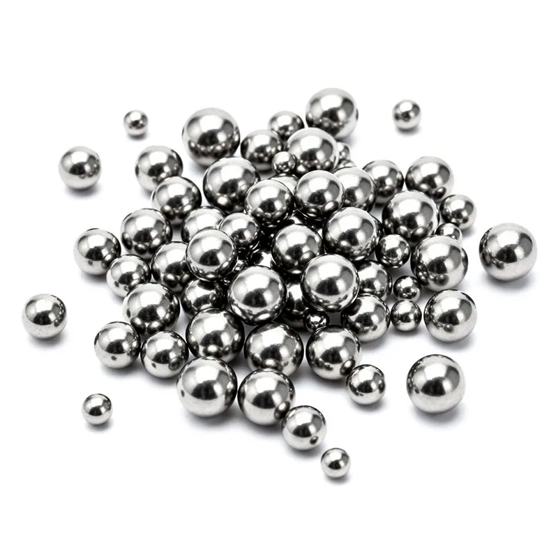 50~1000Pcs 304Stainless Steel Balls 1mm~12mm Smooth Round High Precision Bearing Ball Bead Solid Ball For Bicycles Auto Parts