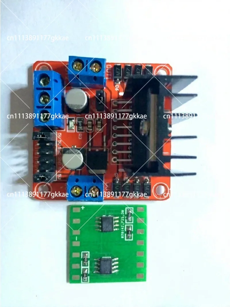 Dual Axis Solar Tracker Sensor with L298N Motor Driver Board Automatic Tracking System 12V
