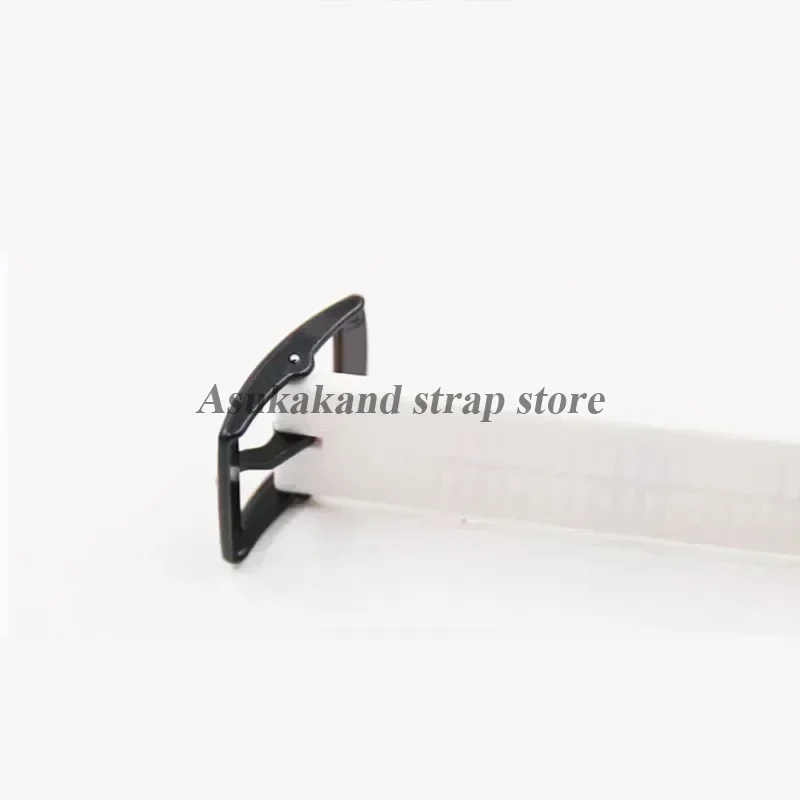 ل سواتش حزام 1 قطعة ساعة بلاستيكية المشبك 16 مللي متر 19 مللي متر 20 مللي متر الملونة حزام (استيك) ساعة دبوس مشبك المرأة ون ساعة زر اكسسوارات