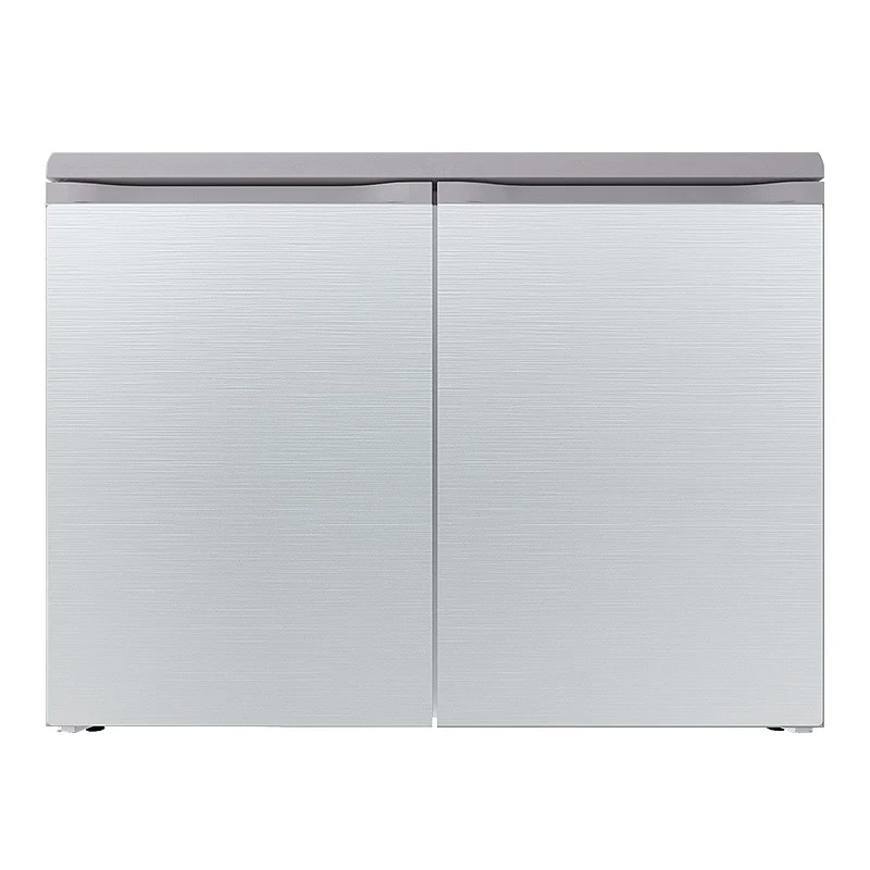 

BCD-219W Refrigerator Air-cooled frost-free household horizontal cabinet embedded small-sized double-door low refrigerator